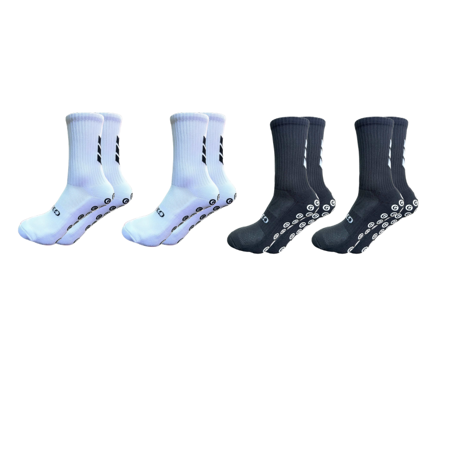 The Power Pack - 4 Pairs of Gripz Socks