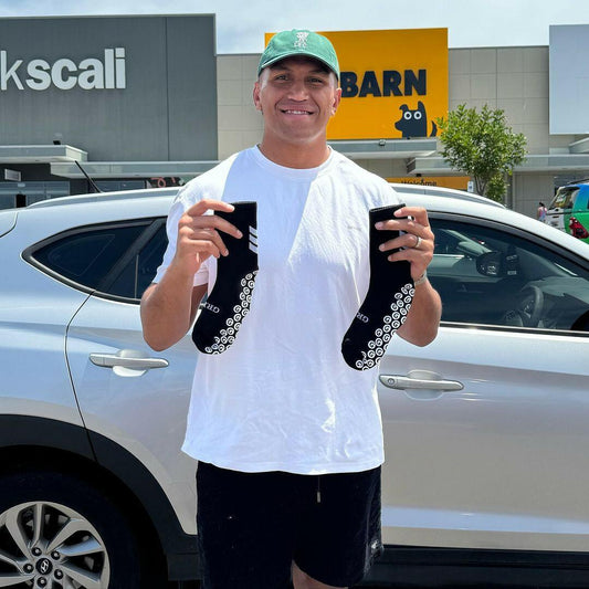 Kids Gripz Socks Black - GRIPZ SOCKS