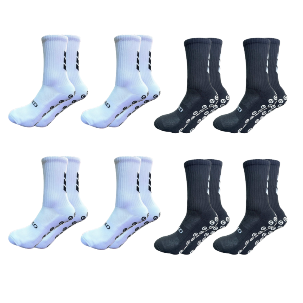 The Ultimate Pack – 8 Pairs of Gripz Socks + Free Shipping
