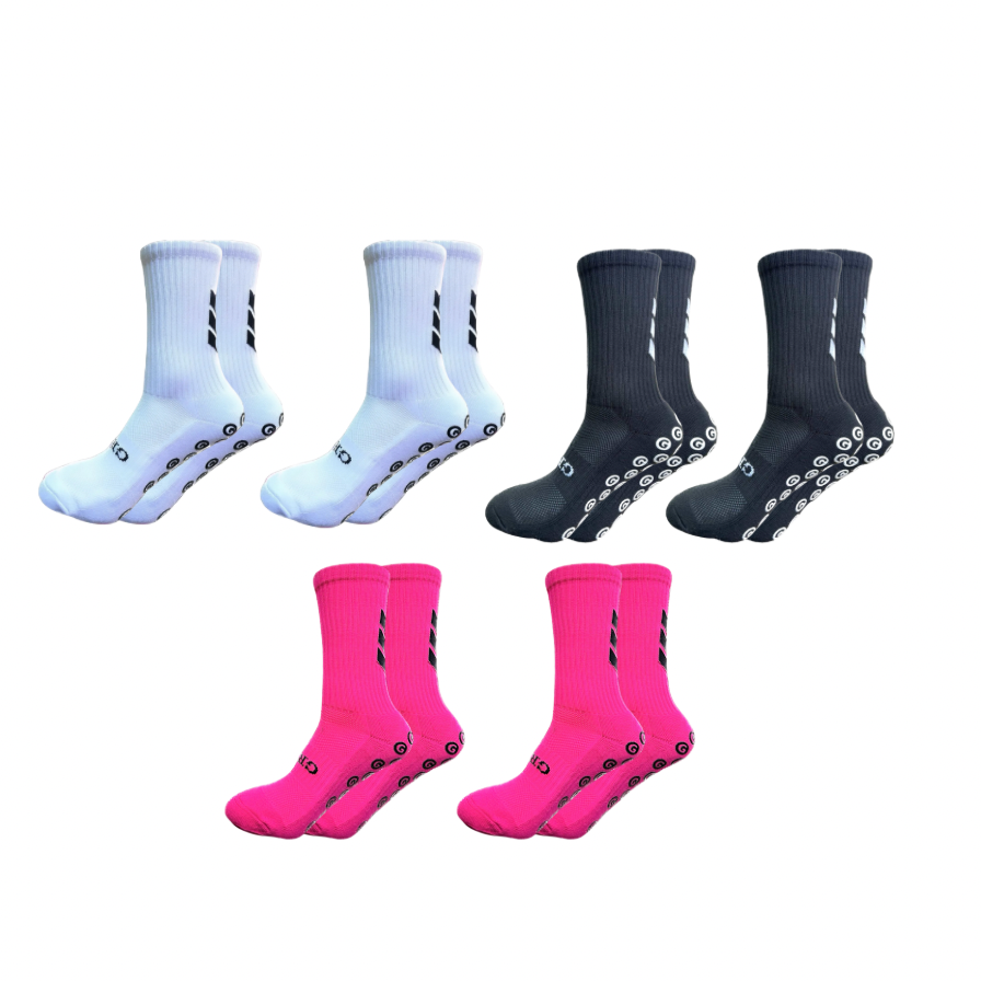 The Savage Pack - 6 Pairs of Gripz Socks