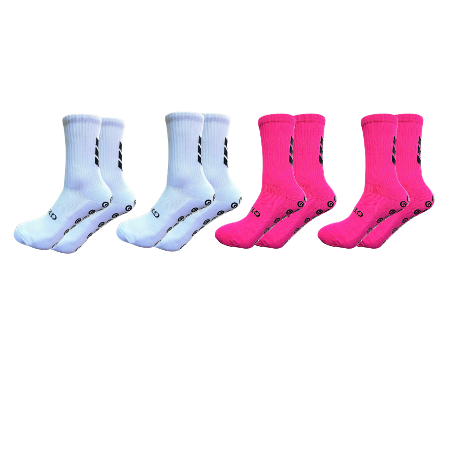 Gripz Socks - 4 Packs