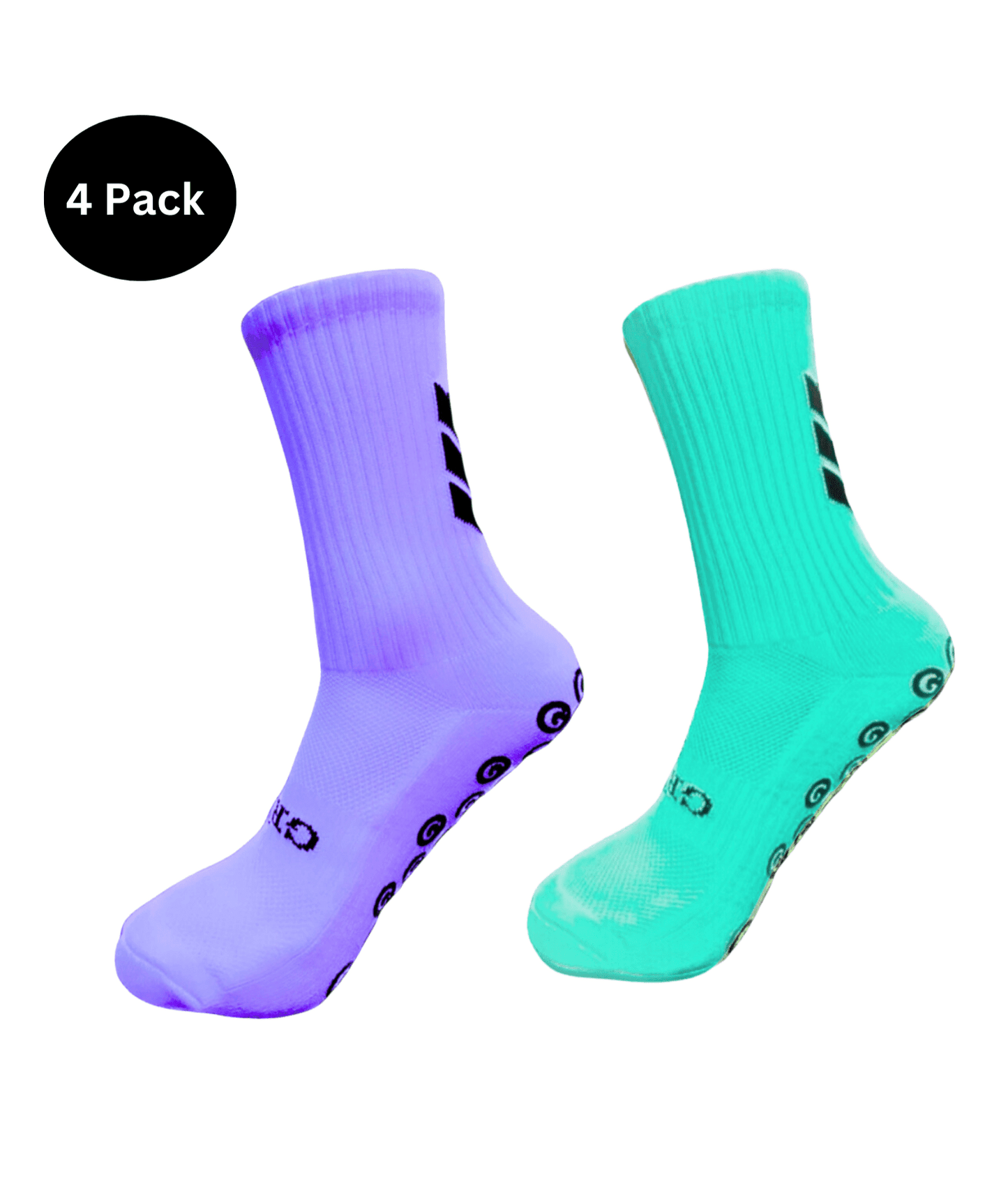Gripz Socks - 4 Packs - GRIPZ SOCKS